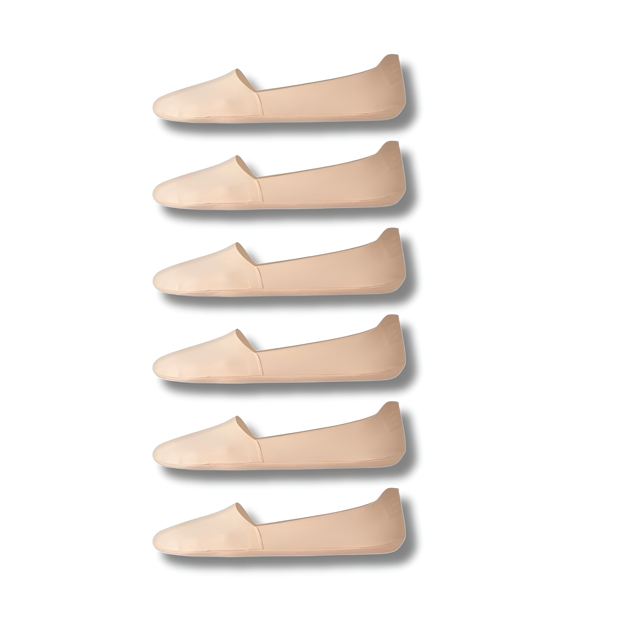 Pack Of 6 Women Low Cut No Show Socks