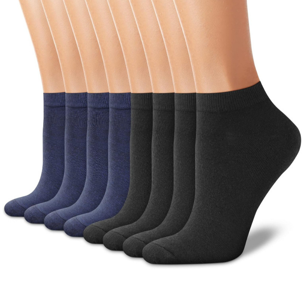 Pack Of 8 Ankle Casual Socks For Women