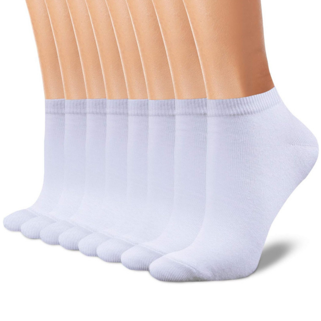 Pack Of 8 Ankle Casual Socks For Women