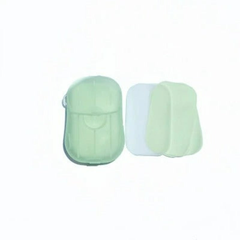 20 Pcs Portable Disposable Soap Paper Flakes-USA Camp Zone