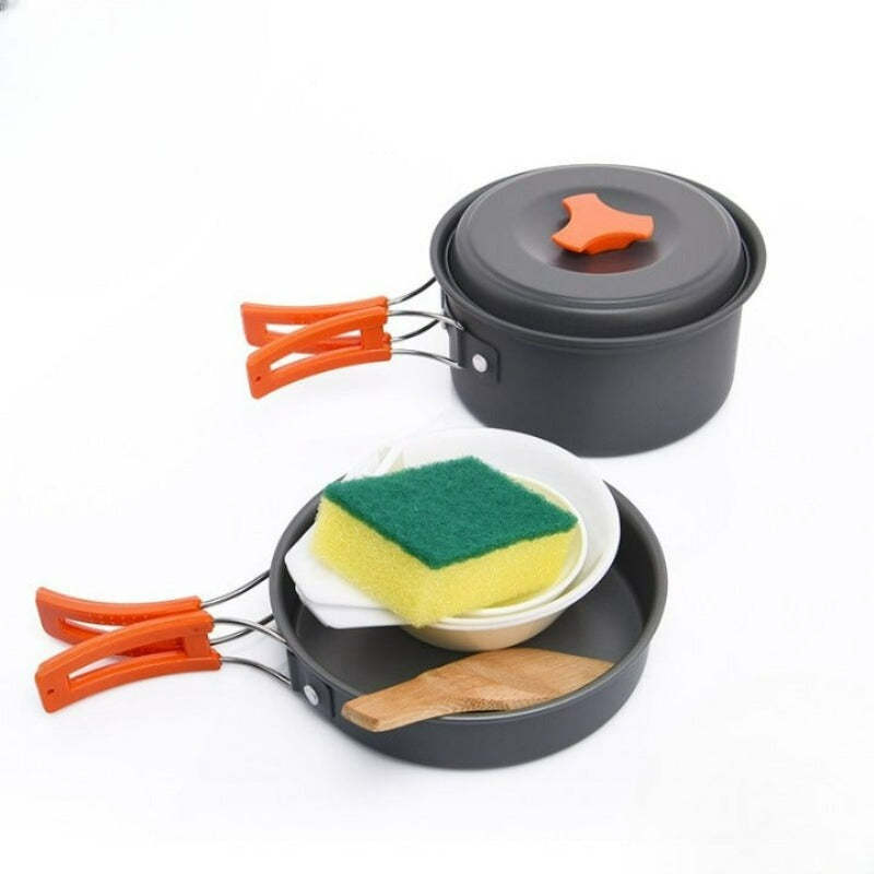Camping Outdoor Cookware Set-USA Camp Zone