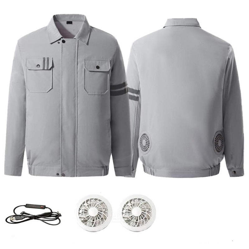 Men's Fan Cooling Vest With USB Charging-USA Camp Zone