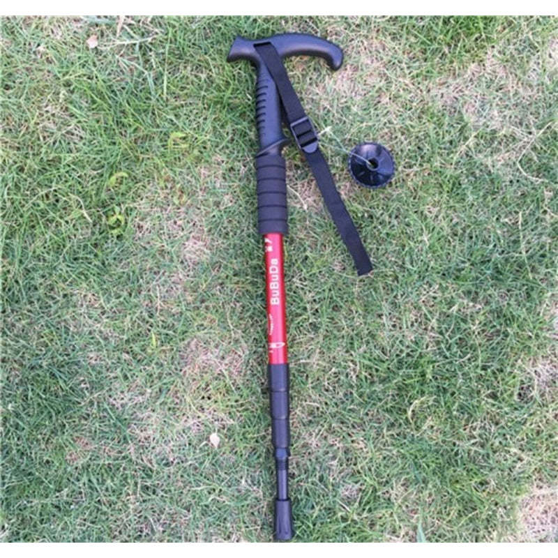 Adjustable Hiking Canes Telescopic Crutch-USA Camp Zone