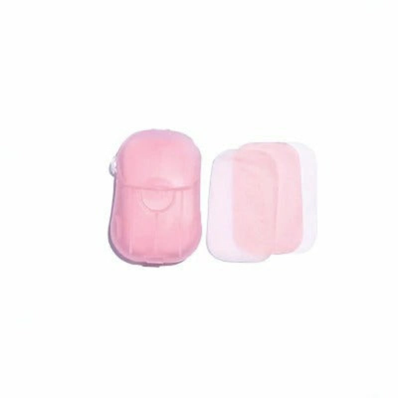 20 Pcs Portable Disposable Soap Paper Flakes-USA Camp Zone