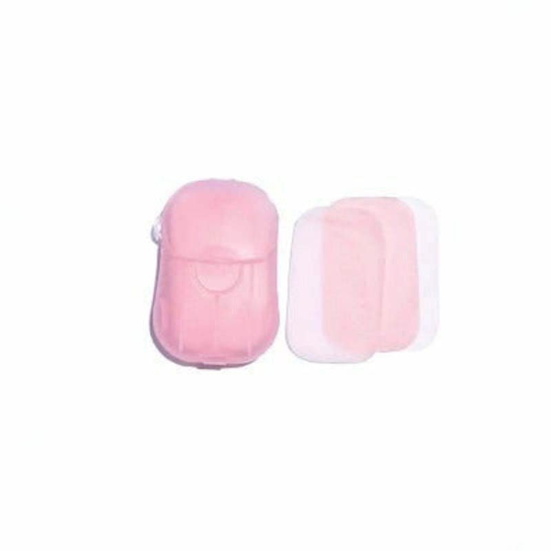 20 Pcs Portable Disposable Soap Paper Flakes-USA Camp Zone