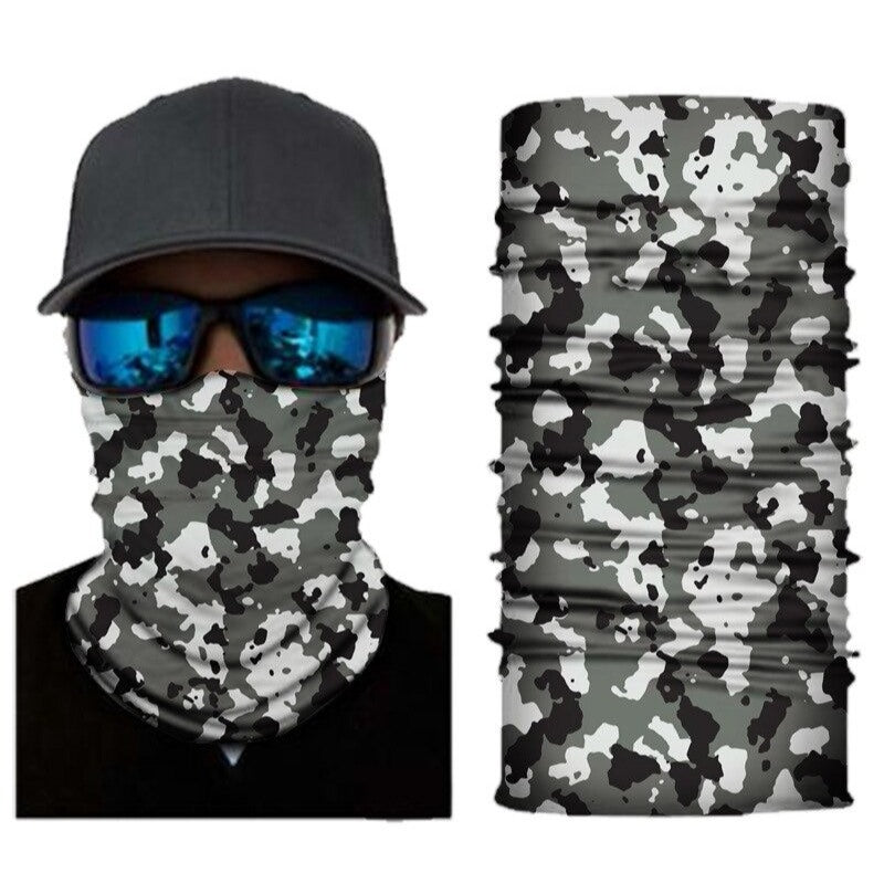 Cycling Scarf Neck Gaiter Seamless Bandana-USA Camp Zone