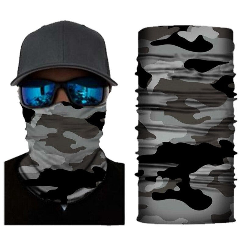 Camping Neck Gaiter Seamless Bandana Face Mask-USA Camp Zone