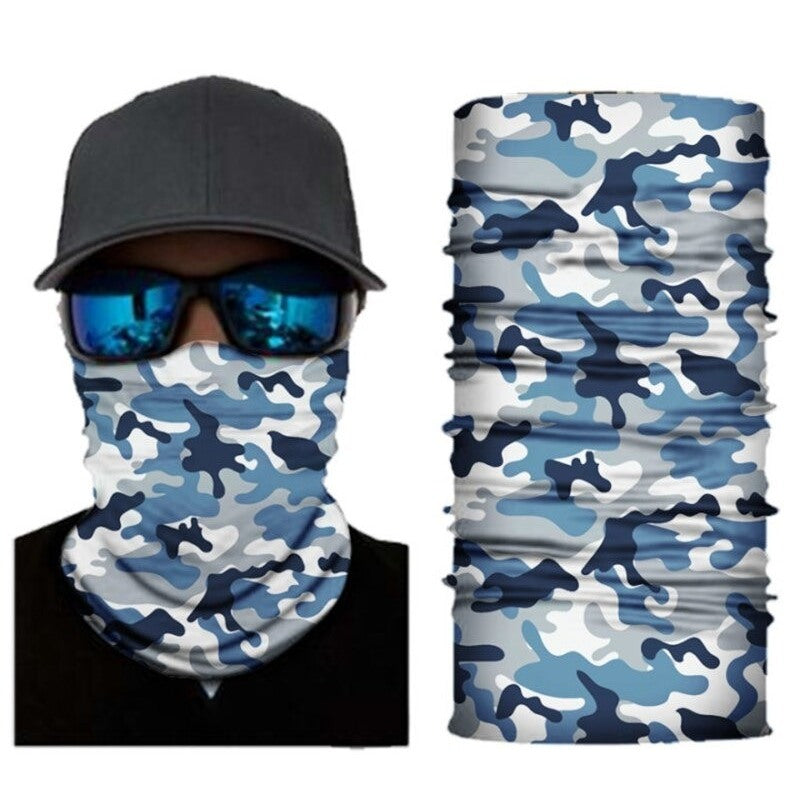 Camping Neck Gaiter Seamless Bandana Face Mask-USA Camp Zone
