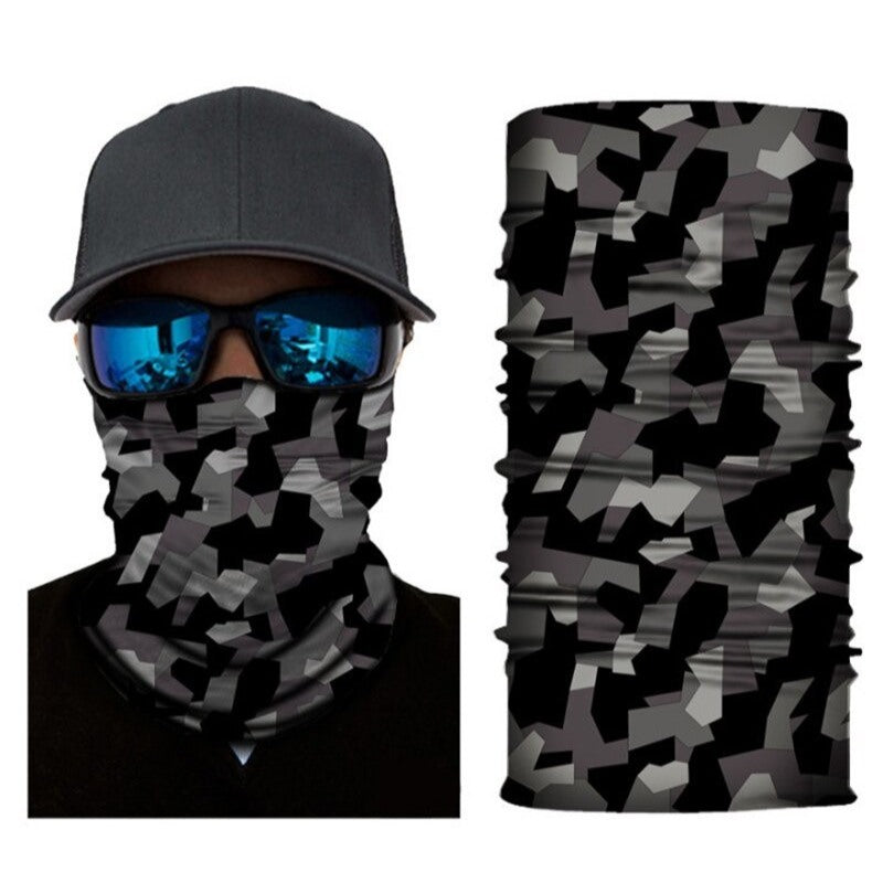 Camping Neck Gaiter Seamless Bandana Face Mask-USA Camp Zone