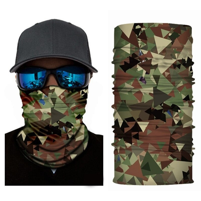 Cycling Scarf Neck Gaiter Seamless Bandana-USA Camp Zone