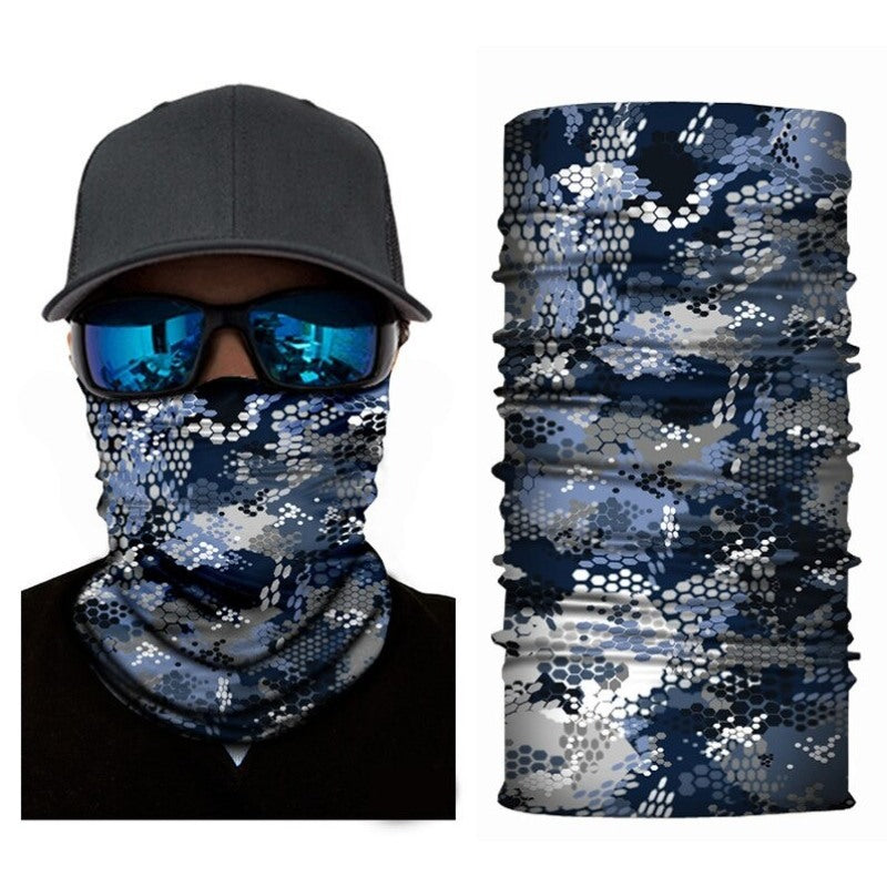 Cycling Scarf Neck Gaiter Seamless Bandana-USA Camp Zone