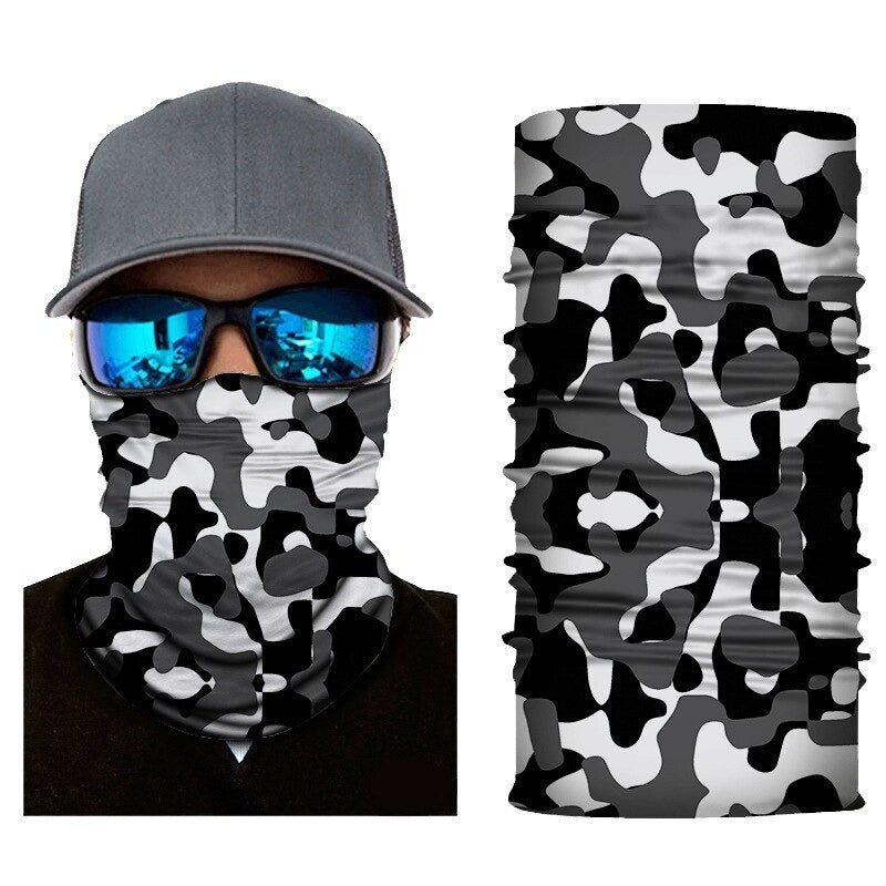 Cycling Scarf Neck Gaiter Seamless Bandana-USA Camp Zone