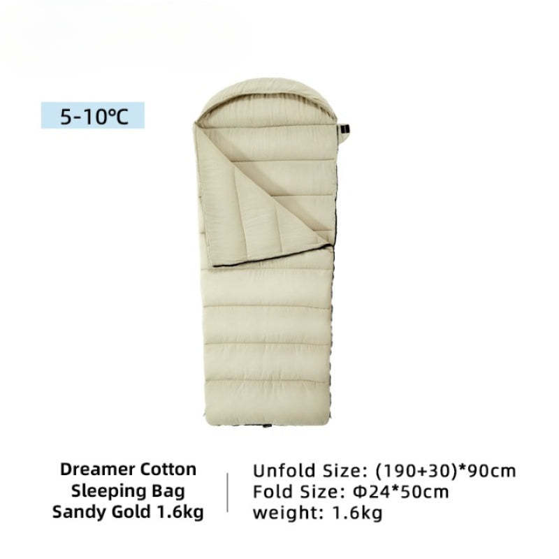 Outdoor Portable Cotton Sleeping Bag-USA Camp Zone