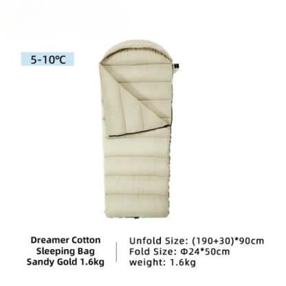 Outdoor Portable Cotton Sleeping Bag-USA Camp Zone