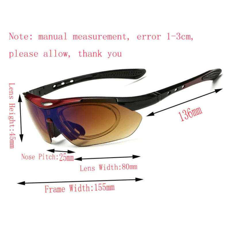 Outdoor Tactical Goggles Cycling Glasses-USA Camp Zone