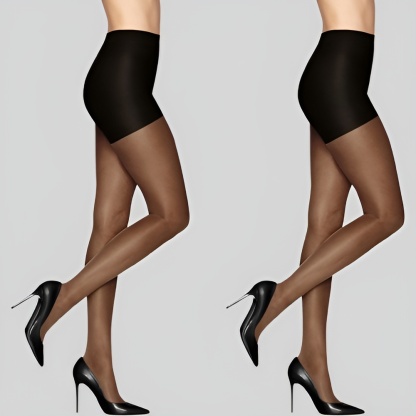 Sheer Energy Women Compression Tights With Medium Support And Control Top