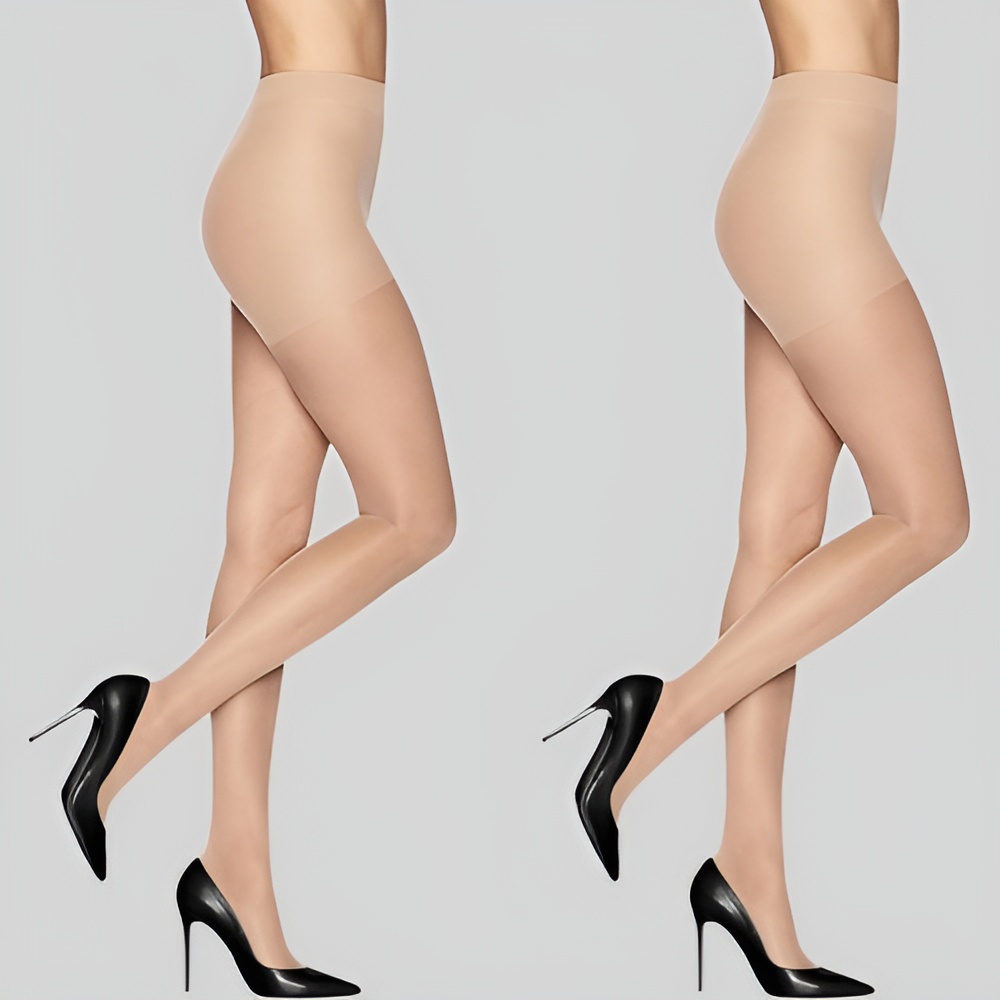 Sheer Energy Women Compression Tights With Medium Support And Control Top