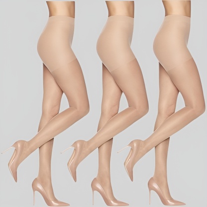 Sheer Energy Women Compression Tights With Medium Support And Control Top