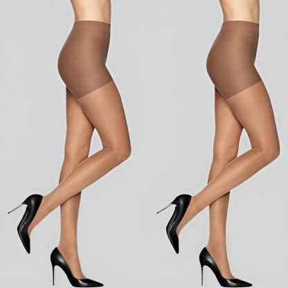 Sheer Energy Women Compression Tights With Medium Support And Control Top