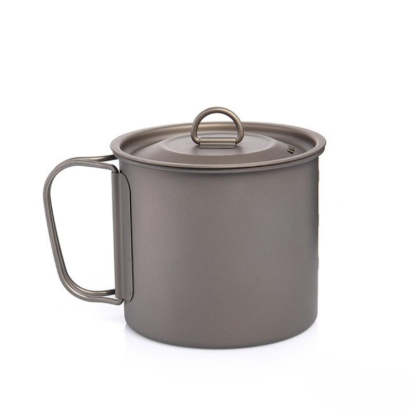 Titanium Camping Mug Utensils-USA Camp Zone