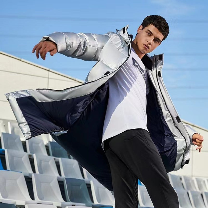 Men's Winter Hooded Jacket-USA Camp Zone