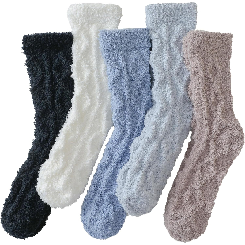 Warm Cozy Fuzzy Slipper Socks For Women