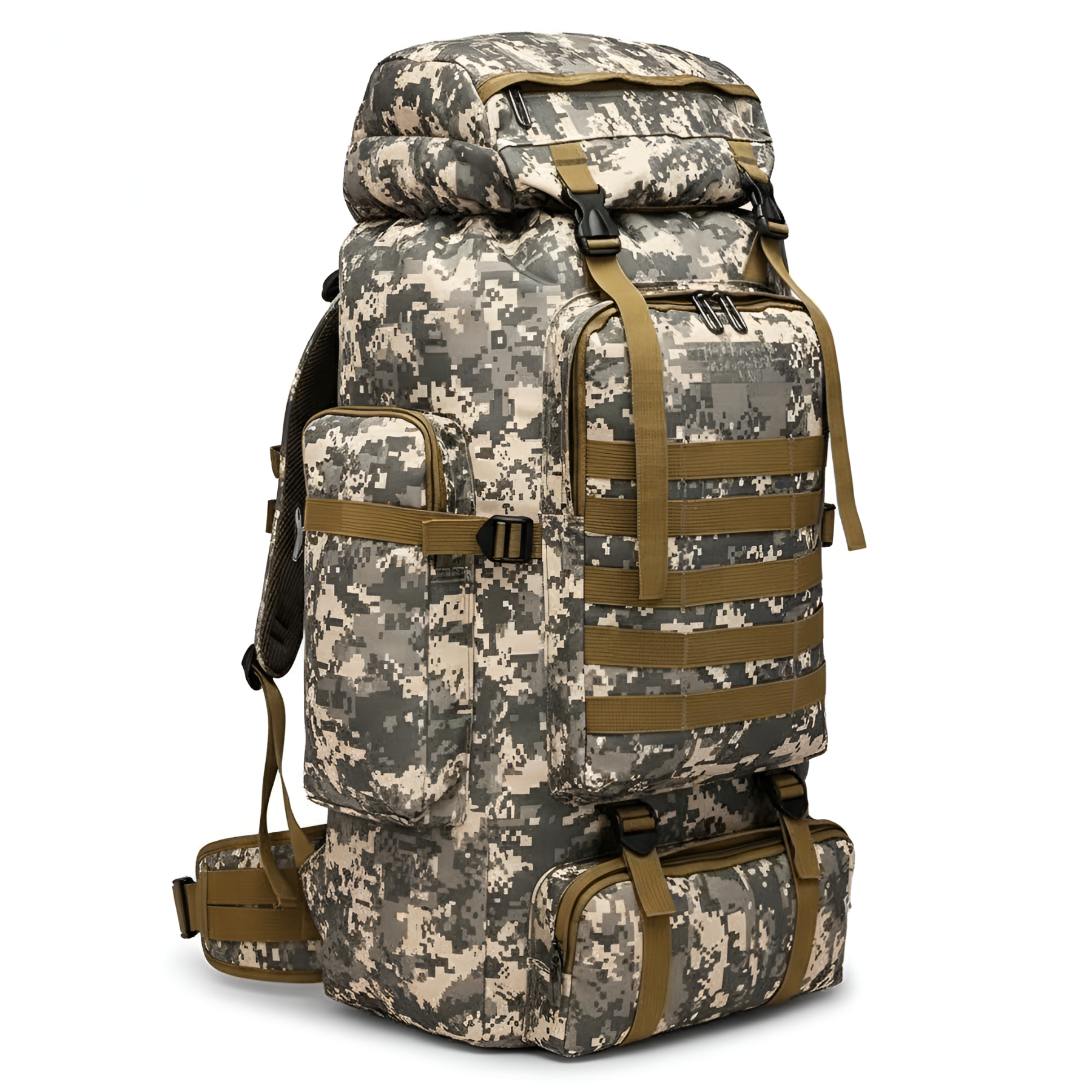 Large Capacity Tactical Waterproof Backpack For Travel And Hiking