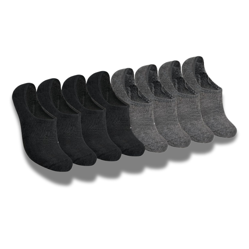 Women 8 Pairs No Show Cushioned Liner Socks