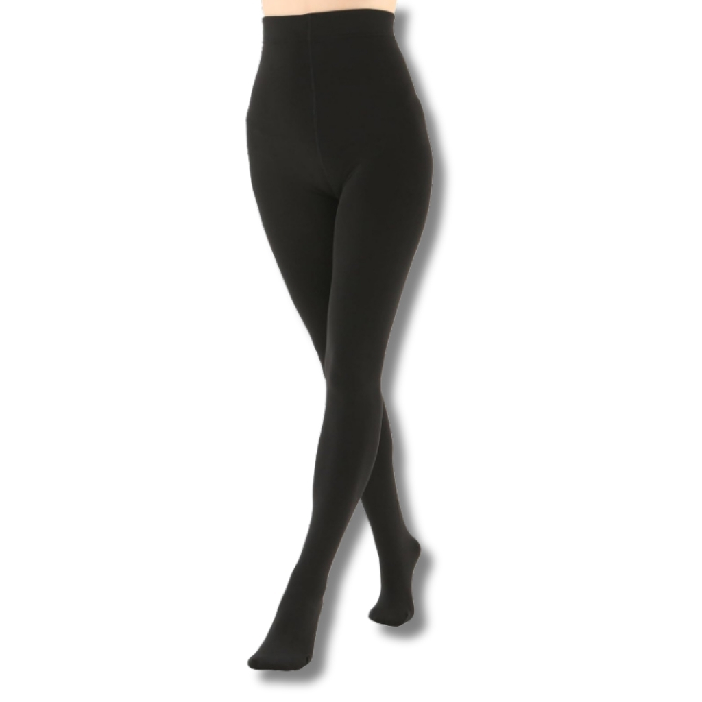 Women Opaque Thermal Tights With Fleece Lining for Winter