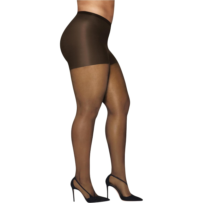 Women Sheer Pantyhose with Control Top and Silky Finish