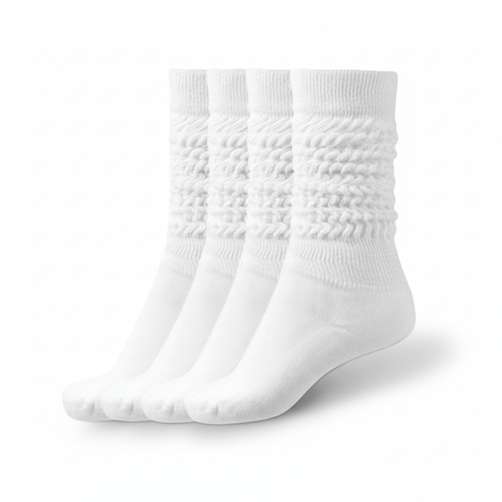 3 Pairs Of Women Slouch Boot Socks