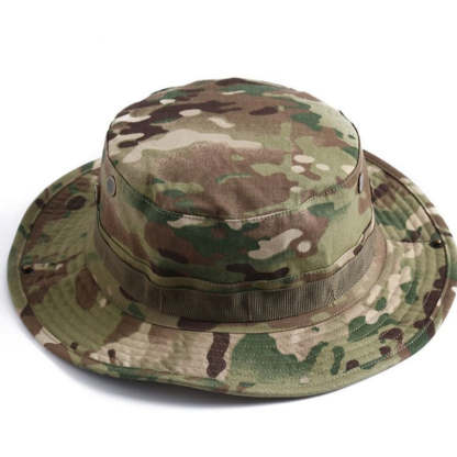 Army Bucket Hiking Hats-USA Camp Zone