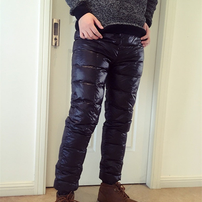 High Waist Outdoor Men Winter Trekking Trousers-USA Camp Zone