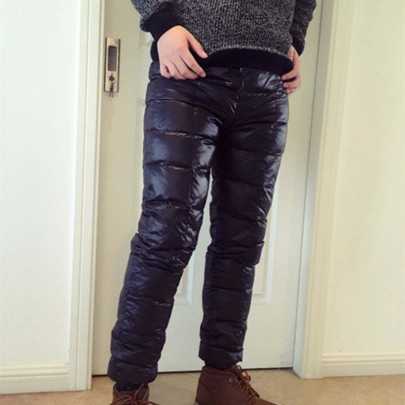 High Waist Outdoor Men Winter Trekking Trousers-USA Camp Zone