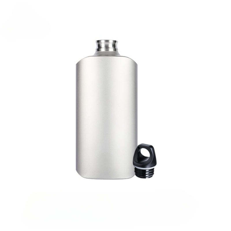 Titanium Water Wine Coffee Tea Bottle Flask-USA Camp Zone