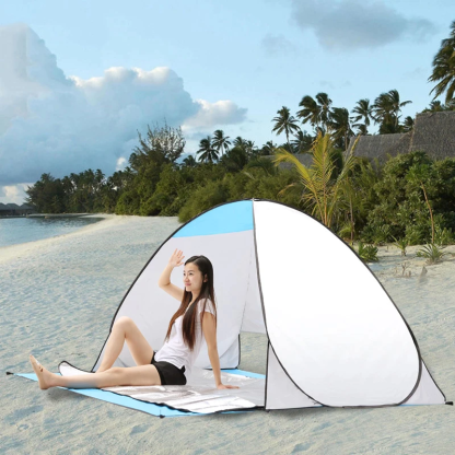Automatic Outdoor Canopy Beach Tent Sun Shelter-USA Camp Zone