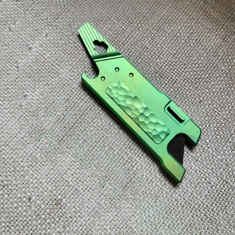 Titanium Alloy Pocket Tactical Paper Cutter Knife-USA Camp Zone