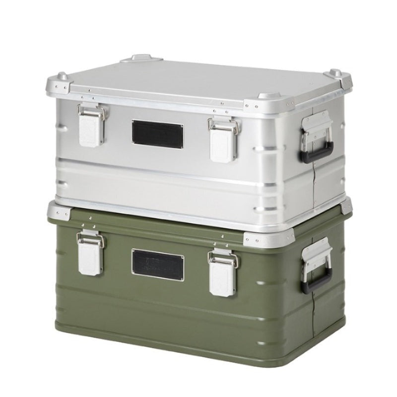 47L Aluminum Alloy Outdoor Camping Storage Box-USA Camp Zone