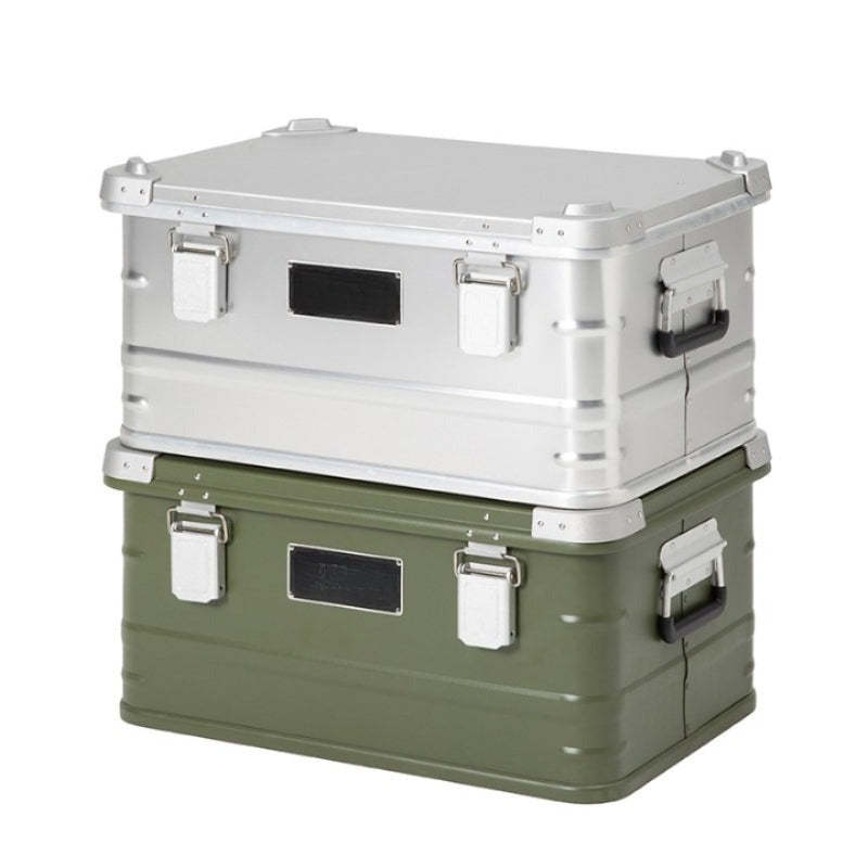 47L Aluminum Alloy Outdoor Camping Storage Box-USA Camp Zone