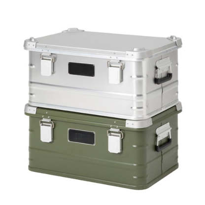 47L Aluminum Alloy Outdoor Camping Storage Box-USA Camp Zone