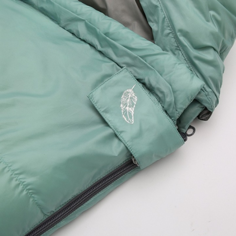 Ultralight White Duck Down Sleeping Bag-USA Camp Zone