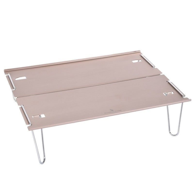 Lightweight Hard-Topped Folding Table-USA Camp Zone