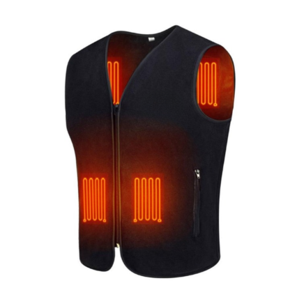 Winter USB Heated Vest 3-speed Adjustable Jacket-USA Camp Zone