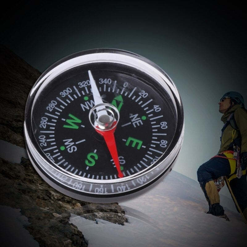 Camping Hiking Navigation Handheld Compass-USA Camp Zone