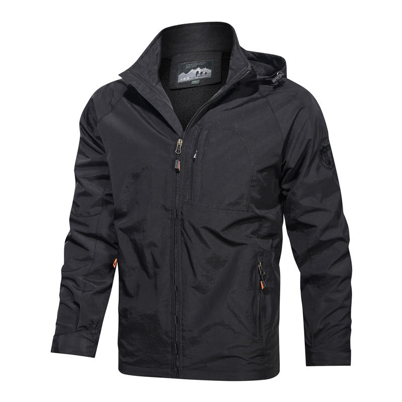 Men Waterproof Camping Military Jacket-USA Camp Zone