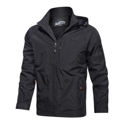 Men Waterproof Camping Military Jacket-USA Camp Zone