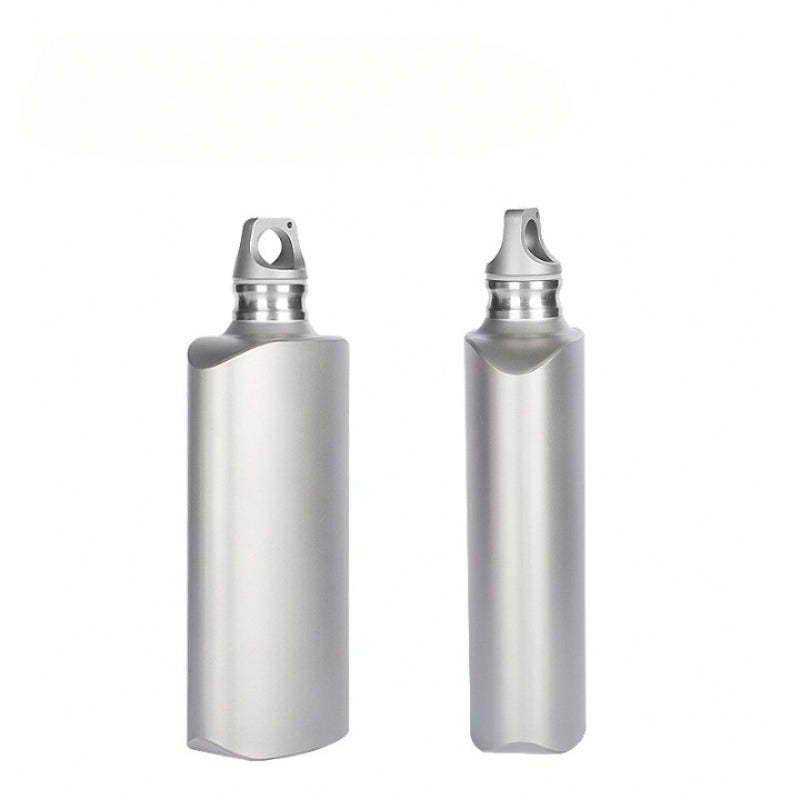 Titanium Water Wine Coffee Tea Bottle Flask-USA Camp Zone
