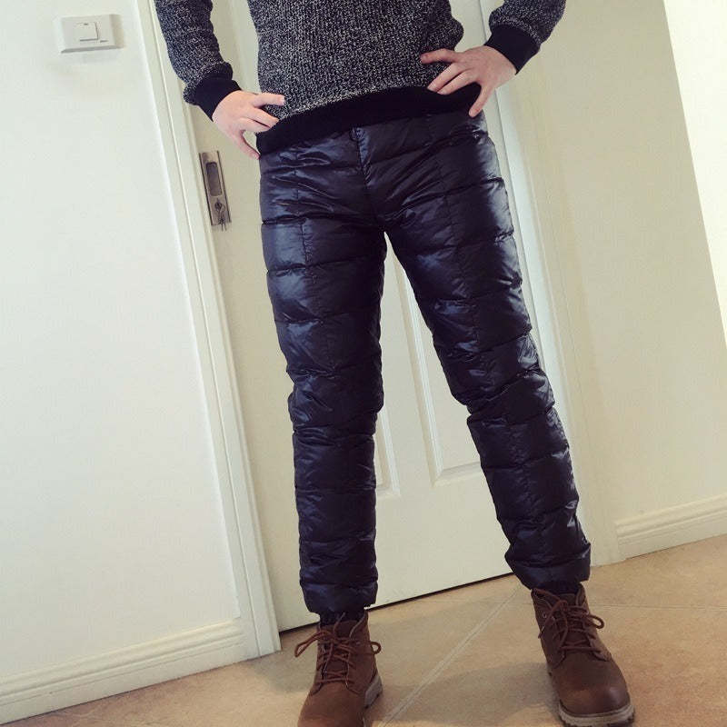 High Waist Outdoor Men Winter Trekking Trousers-USA Camp Zone