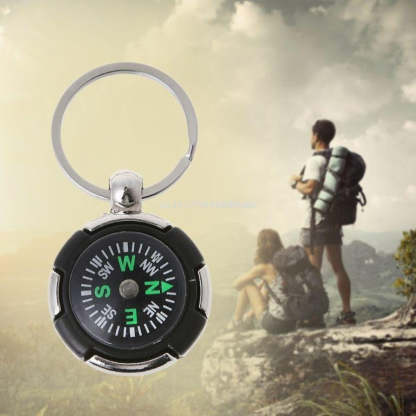 Mini Practical Pocket Filled Plastic Miniature Compass-USA Camp Zone