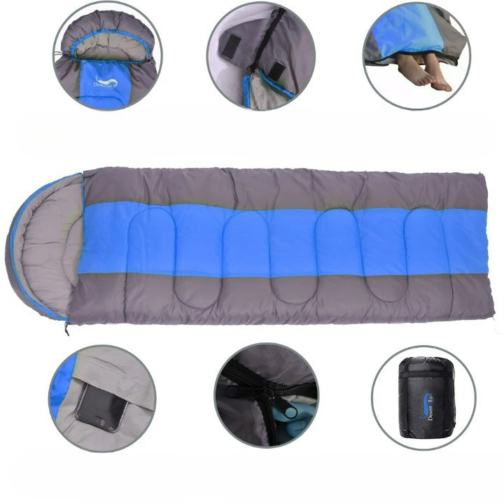 Lightweight Four Season Camping Sleeping Bag-USA Camp Zone